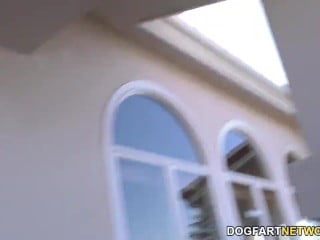 Slutty Brat Britney Amber Gets Her Twat Slammed